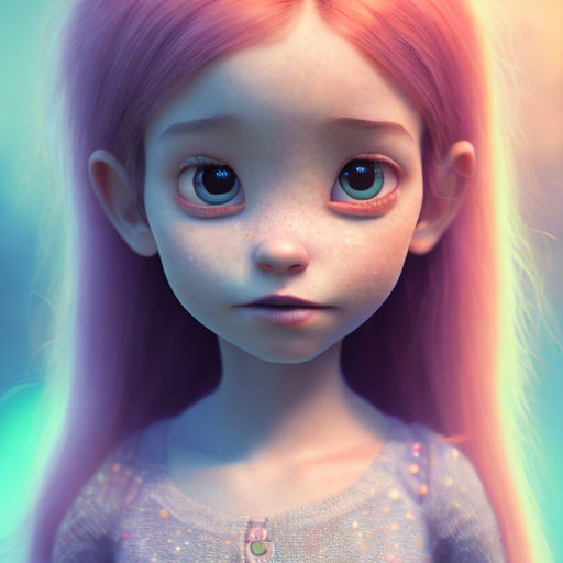 pixar-style-little-girl-4k-8k-unreal