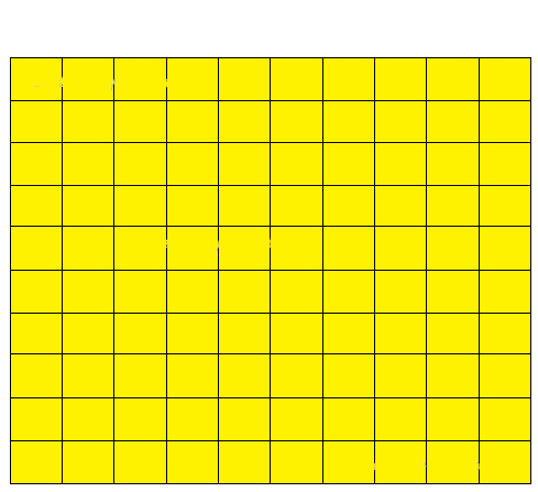 Draw a rectangle with perimeter= 24 cm and breadth= 5 cm in the grid below.