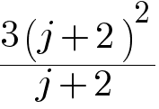 What is the equation simplified?